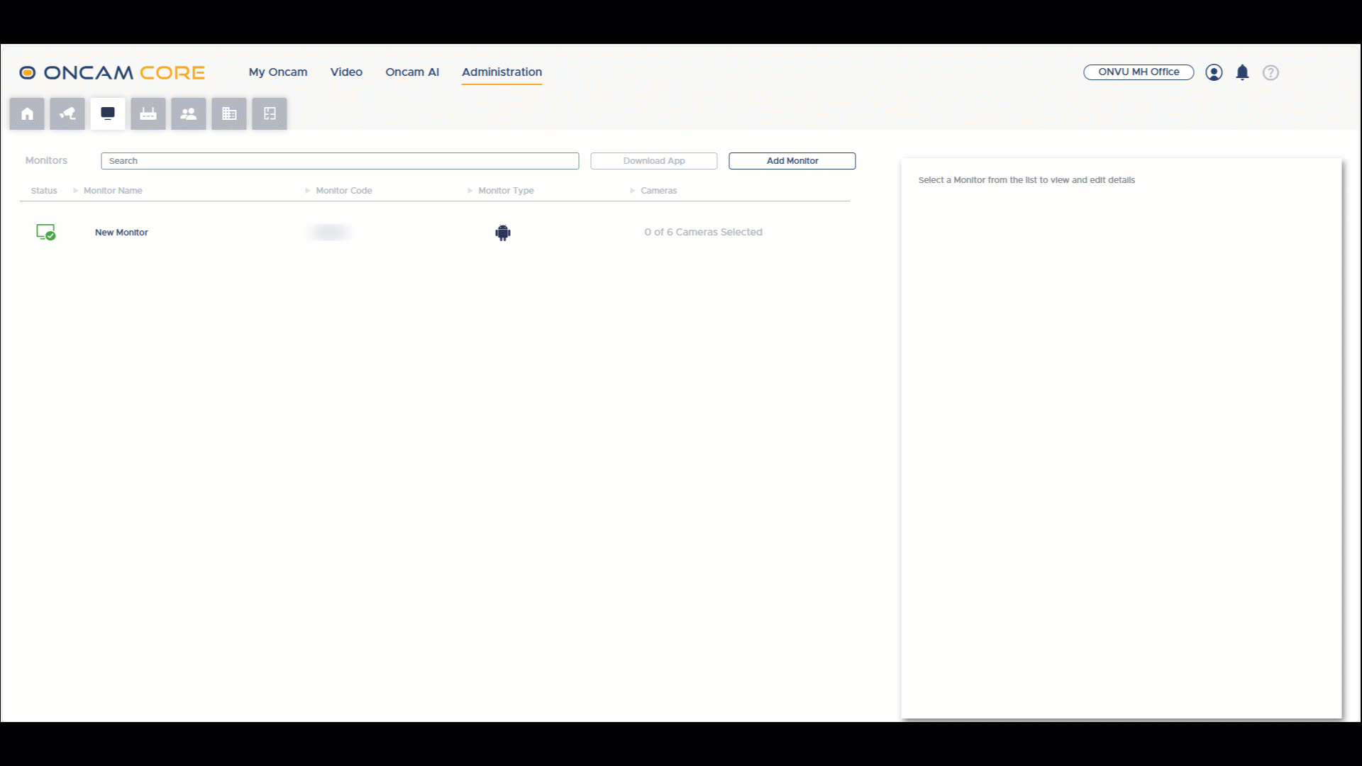 Administration - Monitor Display Cameras Selected.gif